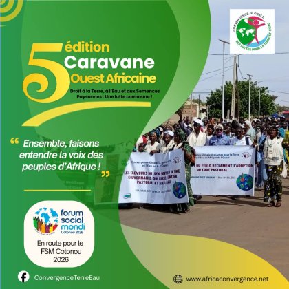 Message 4 : Ensemble, faisons entendre la voix des peuples d'Afrique ;