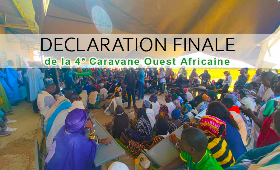 Déclaration Finale de la Caravane Ouest Africaine 2023